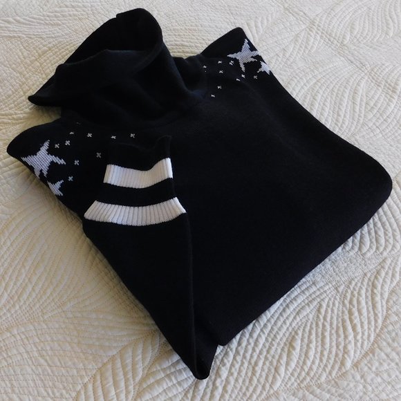 Vtg Meister wool knit snow bunny 80s ski sweater S - Picture 15 of 16